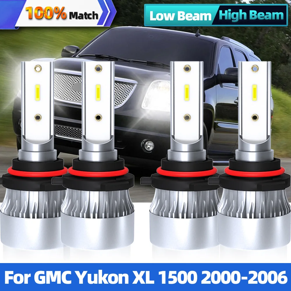 LED Canbus 9005 9006 Car Led Lights CSP Chips Car Headlight 240W 40000LM For GMC Yukon XL 1500 2000-2002 2003 2004 2005 2006
LED Canbus 9005 9006 Car Led Lights CSP Chips Car Headlight 240W 40000LM For GMC Yukon XL 1500 2000-2002 2003 2004 2005 2006