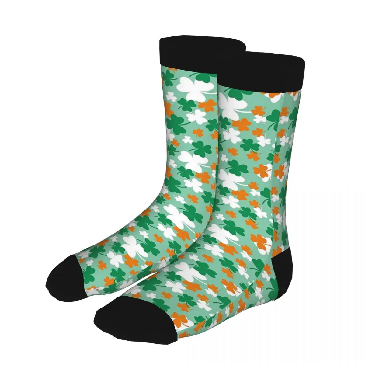 For Men Irish St Patrick's Day Shamrock Pattern Socks 5% Spandex Clothing Unique Crew Ireland Middle Tube Socks Original Socks
For Men Irish St Patrick's Day Shamrock Pattern Socks 5% Spandex Clothing Unique Crew Ireland Middle Tube Socks Original Socks
