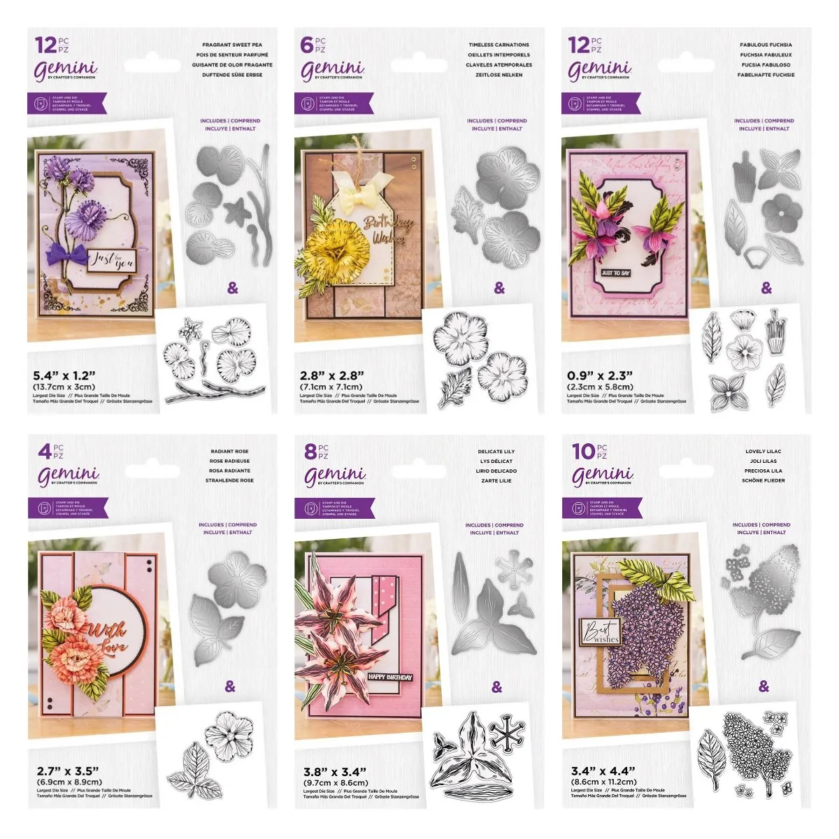 2022 New Flowers Fragrant Sweet Pea Carnations Fuchsia Rose Lilac Lily DIY Scrapbooking Album Papercard Decor Metal Cutting Dies
2022 New Flowers Fragrant Sweet Pea Carnations Fuchsia Rose Lilac Lily DIY Scrapbooking Album Papercard Decor Metal Cutting Dies