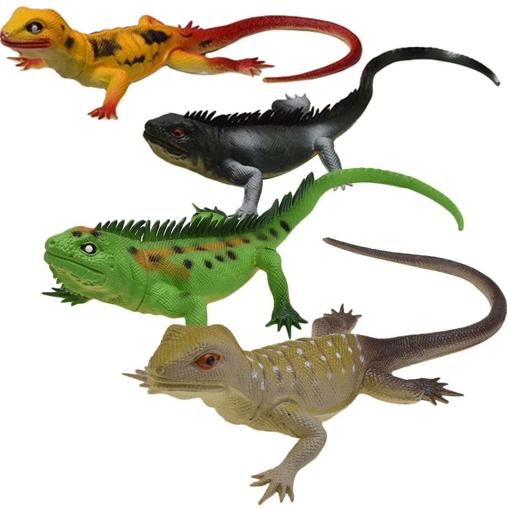 4 Pcs Artificial Lizard Plastic Lizards Toy Elasticity Prank Toys Adults Pvc Relax Child Crawling
4 Pcs Artificial Lizard Plastic Lizards Toy Elasticity Prank Toys Adults Pvc Relax Child Crawling