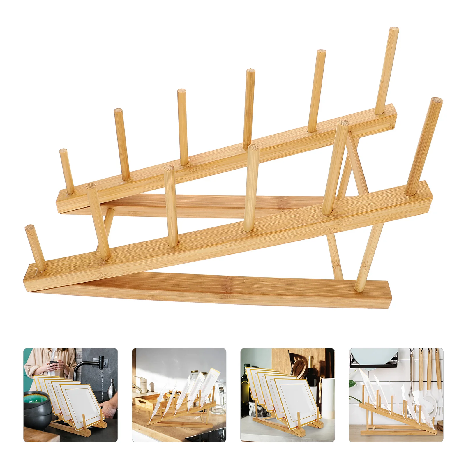 Dish Drainer Wood Monitor Stand Bamboo Draining Rack Kitchen Accessories Tools Filter Drying Gadget
Dish Drainer Wood Monitor Stand Bamboo Draining Rack Kitchen Accessories Tools Filter Drying Gadget