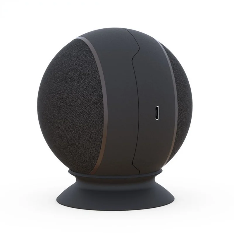 Creative spherical wireless Bluetooth detachable magnetic 3D surrounding circular Bluetooth speaker TWS 
Creative spherical wireless Bluetooth detachable magnetic 3D surrounding circular Bluetooth speaker TWS