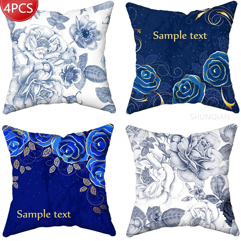 Blue rose Printing Series Pattern Pillowcase Square Pillowcase Home Office Decoration Pillowcase
Blue rose Printing Series Pattern Pillowcase Square Pillowcase Home Office Decoration Pillowcase