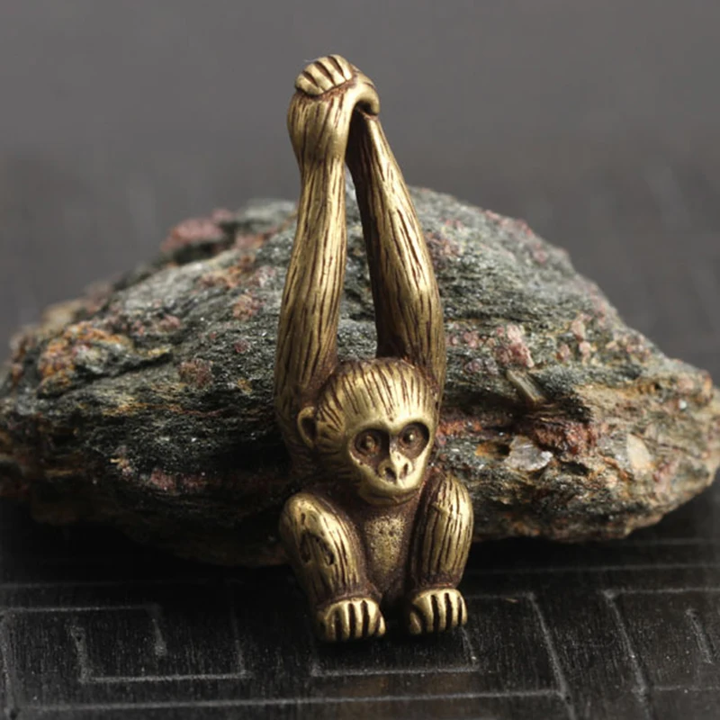 Brass Monkey Figurine Mini Animal Statue Antique Copper Monkeys Ornament Zodiac Animal Miniature Crarfts Home Office Desk Decor
Brass Monkey Figurine Mini Animal Statue Antique Copper Monkeys Ornament Zodiac Animal Miniature Crarfts Home Office Desk Decor