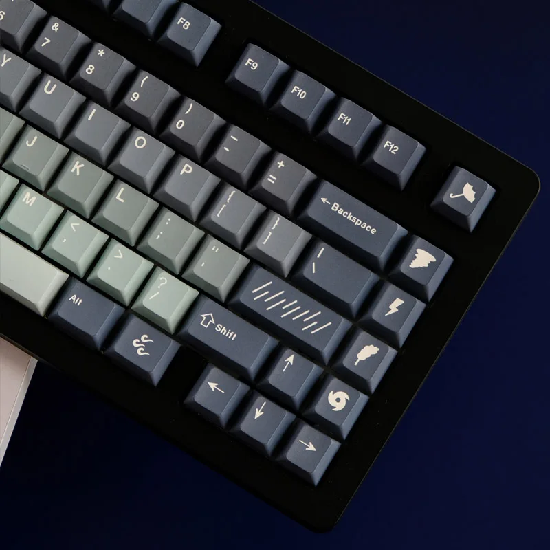 120 клавиш DOUBLE SHOT Cherry Profile GMK Storm колпачки для механических игр GMMK Pro GK68
120 клавиш DOUBLE SHOT Cherry Profile GMK Storm колпачки для механических игр GMMK Pro GK68