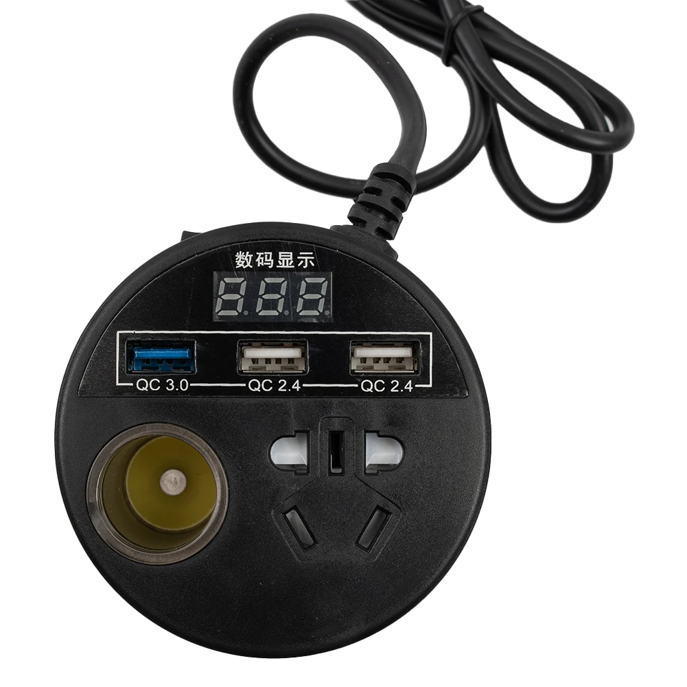 150W Car Inverter 12V To 220V Automotive Power Inverter 110V Digital Voltage Transformer Portable Power Inverter Car Electronics
150W Car Inverter 12V To 220V Automotive Power Inverter 110V Digital Voltage Transformer Portable Power Inverter Car Electronics