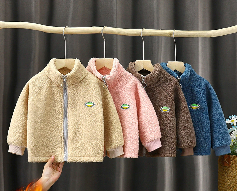 Children's Lamb Fleece Jacket Fleece Jacket Men's and Women's Same Style Autumn and Winter New Baby Warm Children's Clothing
Children's Lamb Fleece Jacket Fleece Jacket Men's and Women's Same Style Autumn and Winter New Baby Warm Children's Clothing