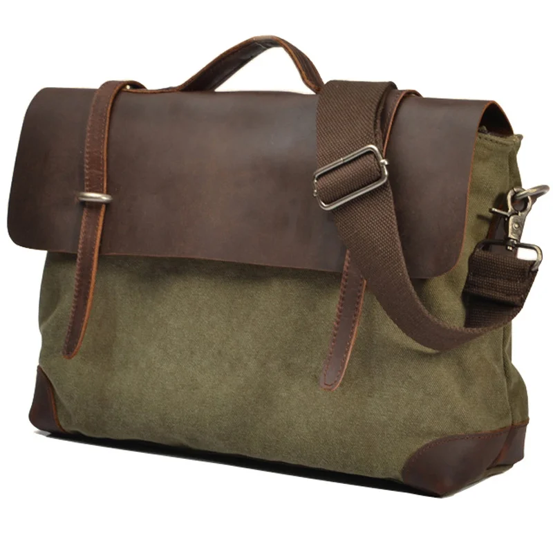 Vintage Military Canvas Leather Men Messenger Bag Men Shoulder Bag Men Bag tote Handbag Leather Briefcase Crossbody Bag Sling
Vintage Military Canvas Leather Men Messenger Bag Men Shoulder Bag Men Bag tote Handbag Leather Briefcase Crossbody Bag Sling