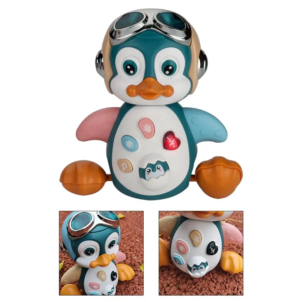 Adorable Dancing Penguin Toy Singing Animal Toys Educational Crawling Toys 
Adorable Dancing Penguin Toy Singing Animal Toys Educational Crawling Toys