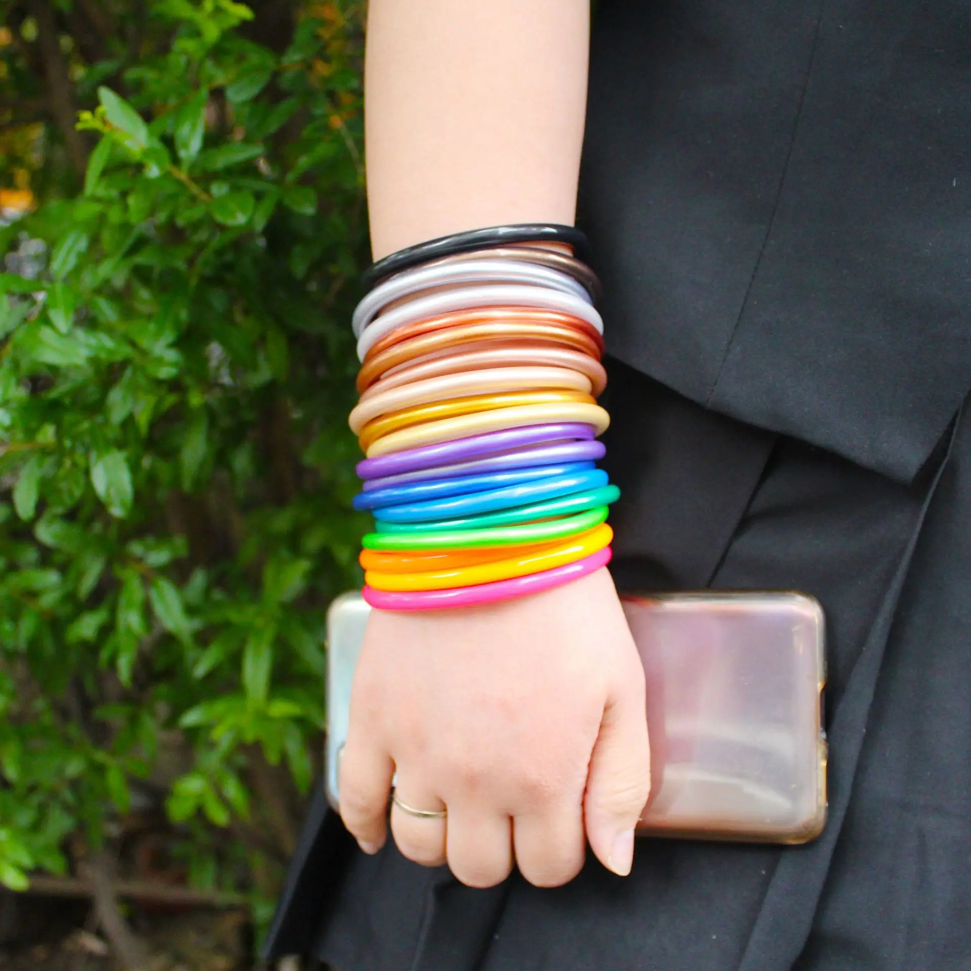 Shiny Colors Buddhist Rush Bracelet Fine Bharm Buddha Girls Bracelets Silicone Plastic Glitter Jelly Buddha light Bracelet Gifts
Shiny Colors Buddhist Rush Bracelet Fine Bharm Buddha Girls Bracelets Silicone Plastic Glitter Jelly Buddha light Bracelet Gifts