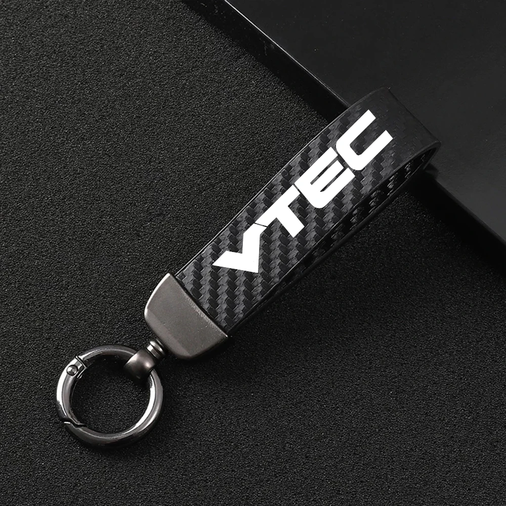 For Honda Vtec High-Grade Car Carbon Fiber Leather Rope Auto Key Rings Holder Styling Accessories Automotive Interior Products
For Honda Vtec High-Grade Car Carbon Fiber Leather Rope Auto Key Rings Holder Styling Accessories Automotive Interior Products