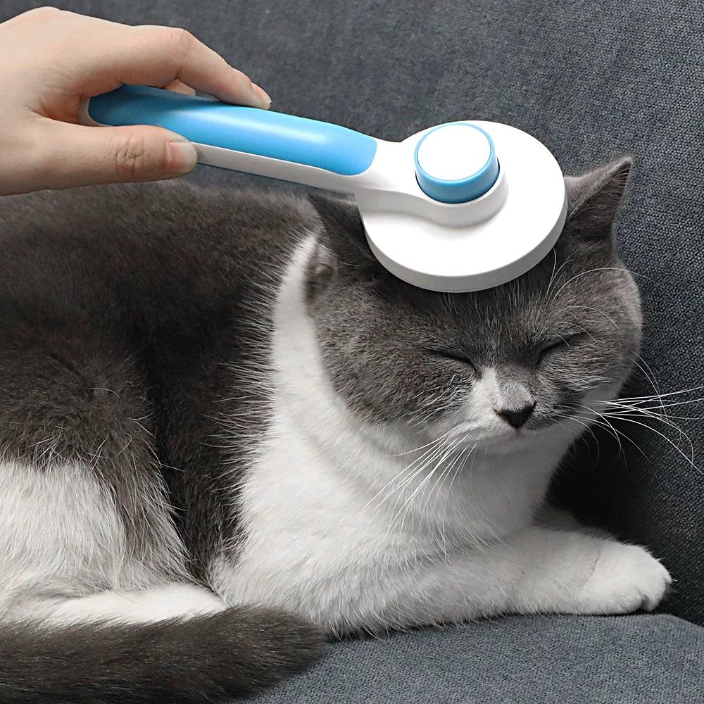 Self Cleaning Slicker Removes Hairs Soft Brush Comb Cat Hair Cleaner Beauty Products Grooming Massage Brush for Dog Cat Supplies
Self Cleaning Slicker Removes Hairs Soft Brush Comb Cat Hair Cleaner Beauty Products Grooming Massage Brush for Dog Cat Supplies