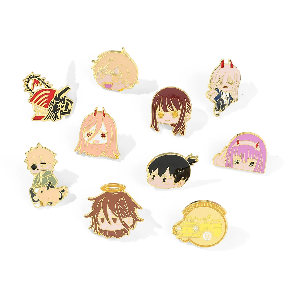 Chainsaw Man Pins Brooches Pin Cute Cosplay Denji Power Makima Aki Badge Enamel Pins Manga Jewelry Gifts for Fans
Chainsaw Man Pins Brooches Pin Cute Cosplay Denji Power Makima Aki Badge Enamel Pins Manga Jewelry Gifts for Fans