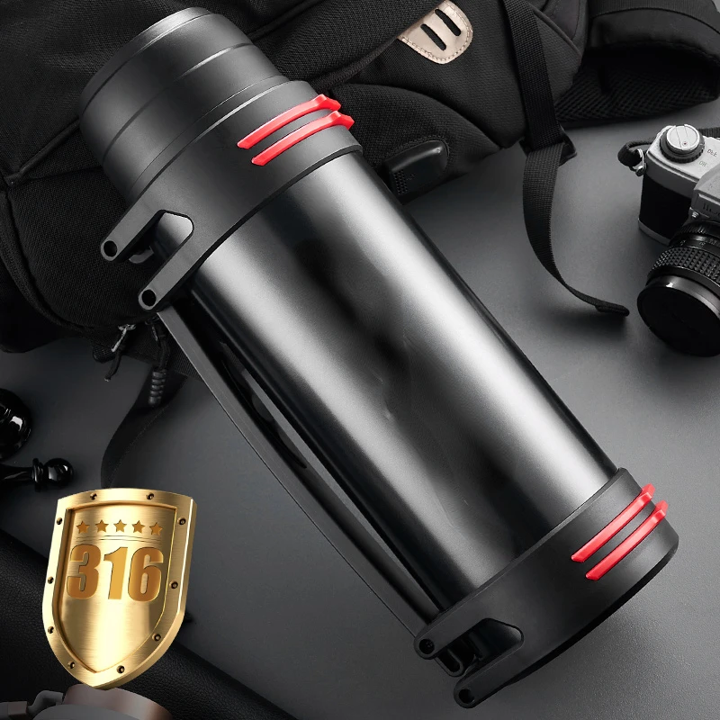 Stainless Steel Thermos Bottle Vacuum Large capacity Flasks Water Bottle Insulated Water Outdoor travel Bottle Cup Keeping Warm
Stainless Steel Thermos Bottle Vacuum Large capacity Flasks Water Bottle Insulated Water Outdoor travel Bottle Cup Keeping Warm