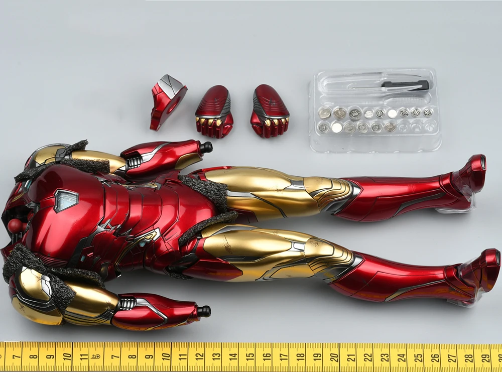 1/6 Hottoys HT MMS528D30 Superhero The Final Battle MK85 Tony Main Battle Body Armors Full Set For Fans Collectable 
1/6 Hottoys HT MMS528D30 Superhero The Final Battle MK85 Tony Main Battle Body Armors Full Set For Fans Collectable