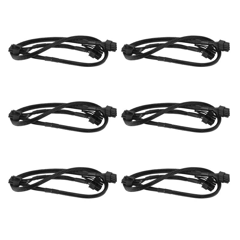 Модульный кабель питания 6X PCI-E с двойным 8-контактным на 8-контактный (6 + 2-контактный) для Corsair RM1000X RM550X 650X 750X 850X 
Модульный кабель питания 6X PCI-E с двойным 8-контактным на 8-контактный (6 + 2-контактный) для Corsair RM1000X RM550X 650X 750X 850X