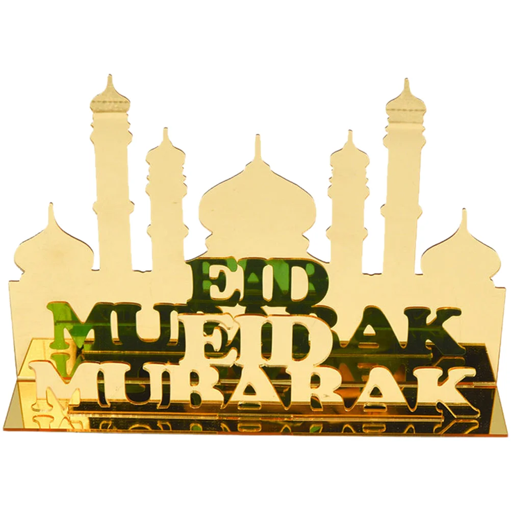 Eid Ramadan Table Mubarak Sign Islamic Kareem Muslim Supplies Party Centerpiece Ornament Decoration Acrylic Desktop Decor
Eid Ramadan Table Mubarak Sign Islamic Kareem Muslim Supplies Party Centerpiece Ornament Decoration Acrylic Desktop Decor