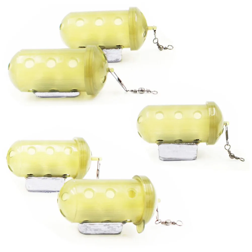High Quality Reliable Universal Durable Fishing Feeder Bait Cage Swim Feeders 20-60g Baits Basket Carp Fishing
High Quality Reliable Universal Durable Fishing Feeder Bait Cage Swim Feeders 20-60g Baits Basket Carp Fishing