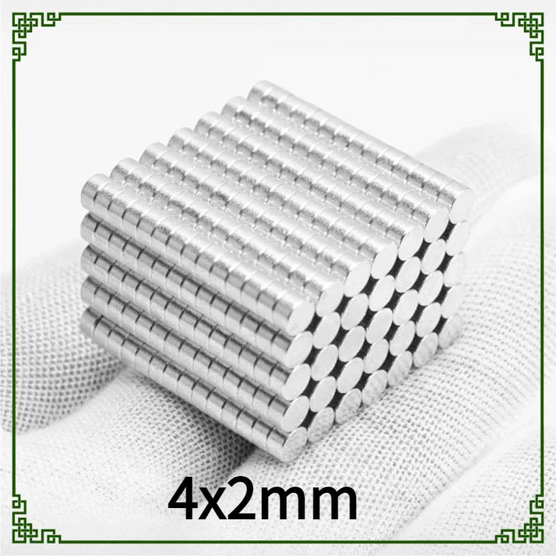 Круглые магниты 4x2 мм
Круглые магниты 4x2 мм