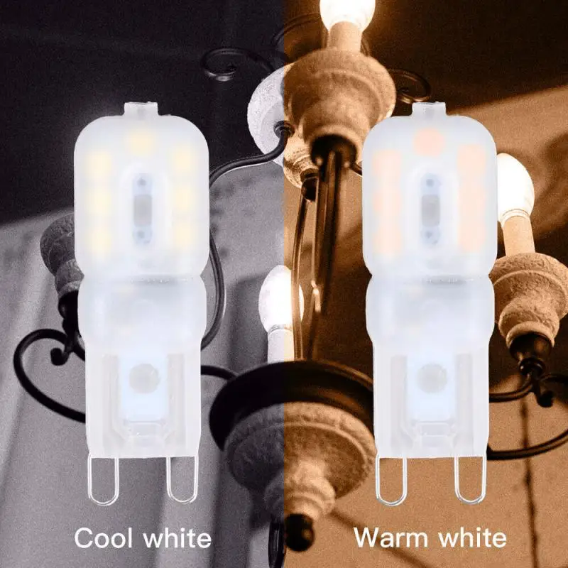 G9 Dimmable LED Light Silicone Crystal Halogen Corn Bulb Lamp Lighting Replace Light Lamps Car Light 110V 220V 3W 5W
G9 Dimmable LED Light Silicone Crystal Halogen Corn Bulb Lamp Lighting Replace Light Lamps Car Light 110V 220V 3W 5W