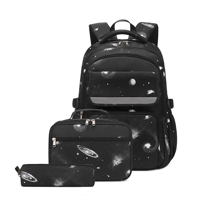

Водонепроницаемые Детские школьные ранцы XZAN, рюкзаки для начальной школы для мальчиков, ортопедические сумки для младшей и старшей школы, 3 шт.