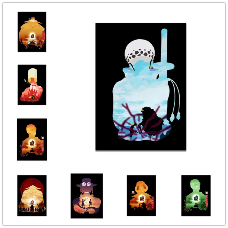 Японское аниме One Piece Luffy Zoro Sanji, холст, живопись, постер, Настенный декор, домашние принты Bandai, без рамки, картина для гостиной
Японское аниме One Piece Luffy Zoro Sanji, холст, живопись, постер, Настенный декор, домашние принты Bandai, без рамки, картина для гостиной