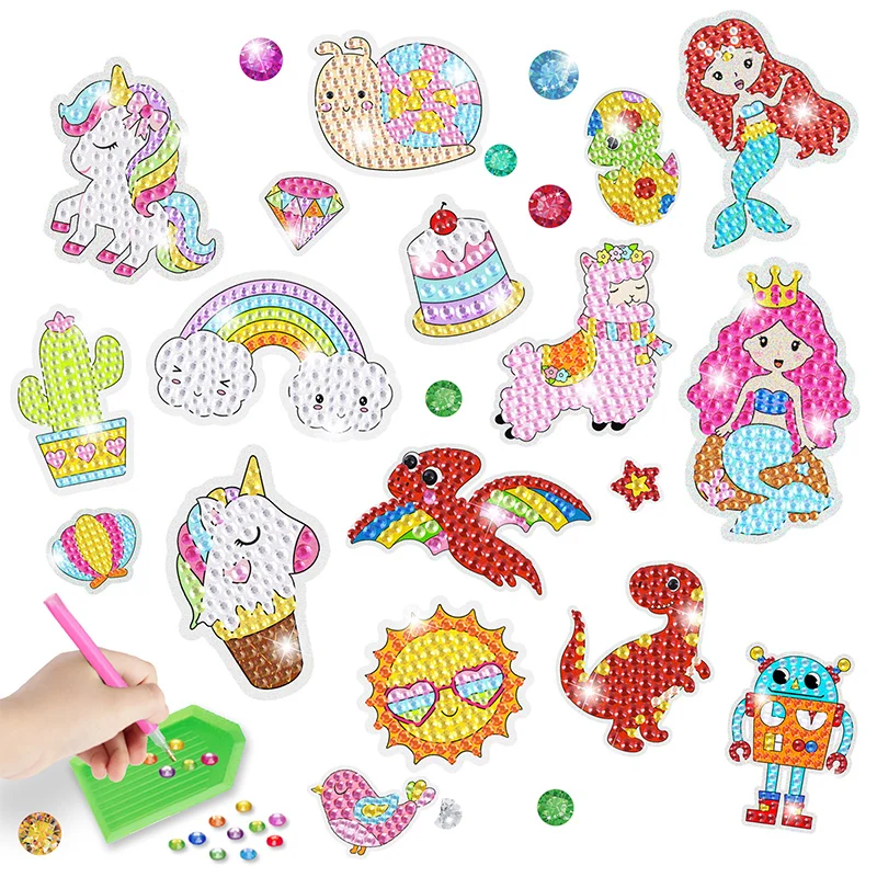Cartoon Pattern Diamond Painting 5d DIY Handmade Kits Sticker Set Diamond Art Craft Resin Home Ornament Kids Children's Gifts 
Cartoon Pattern Diamond Painting 5d DIY Handmade Kits Sticker Set Diamond Art Craft Resin Home Ornament Kids Children's Gifts