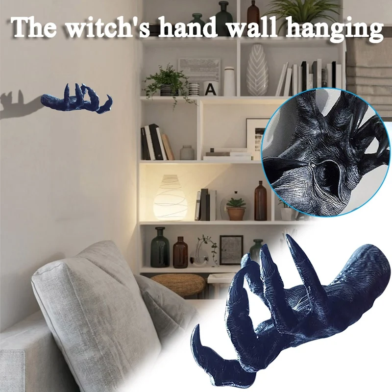Witch Hand Statues Aesthetic Art Wall Hanging Decoration Resin Wall Sculpture Props Decorative Bracket Garden Decor
Witch Hand Statues Aesthetic Art Wall Hanging Decoration Resin Wall Sculpture Props Decorative Bracket Garden Decor