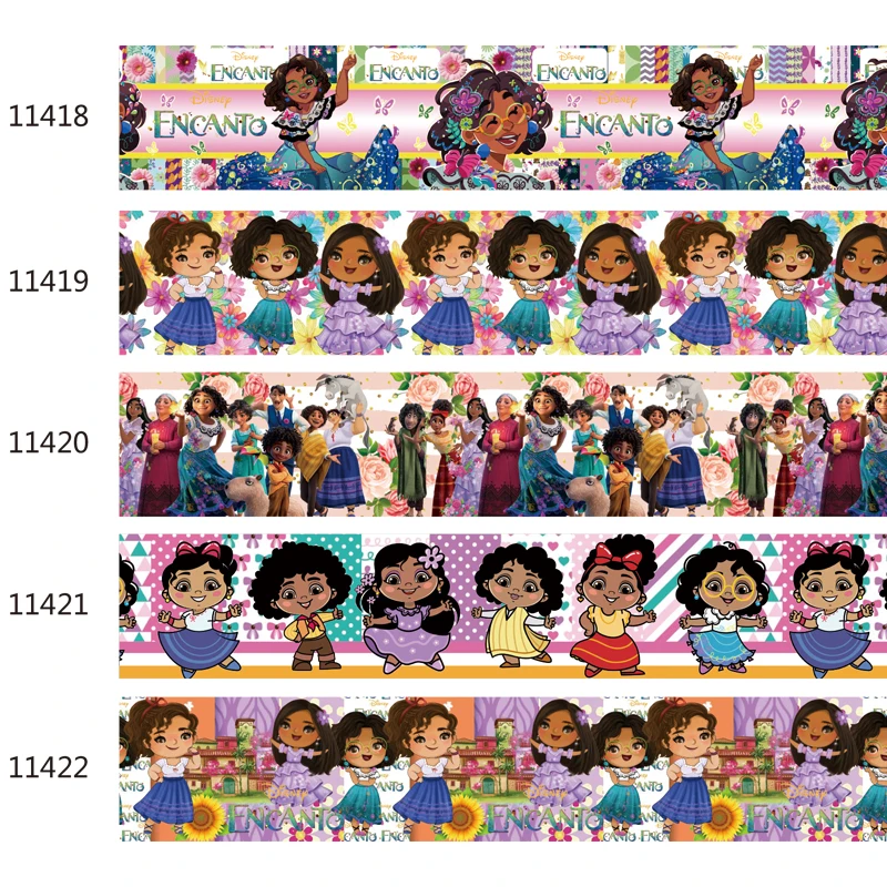 New Disney Movies Character Encanto Ribbon Grosgrain Printed 10Yards for DIY Bows Craft Supplies Decoration Handmade Materials
New Disney Movies Character Encanto Ribbon Grosgrain Printed 10Yards for DIY Bows Craft Supplies Decoration Handmade Materials