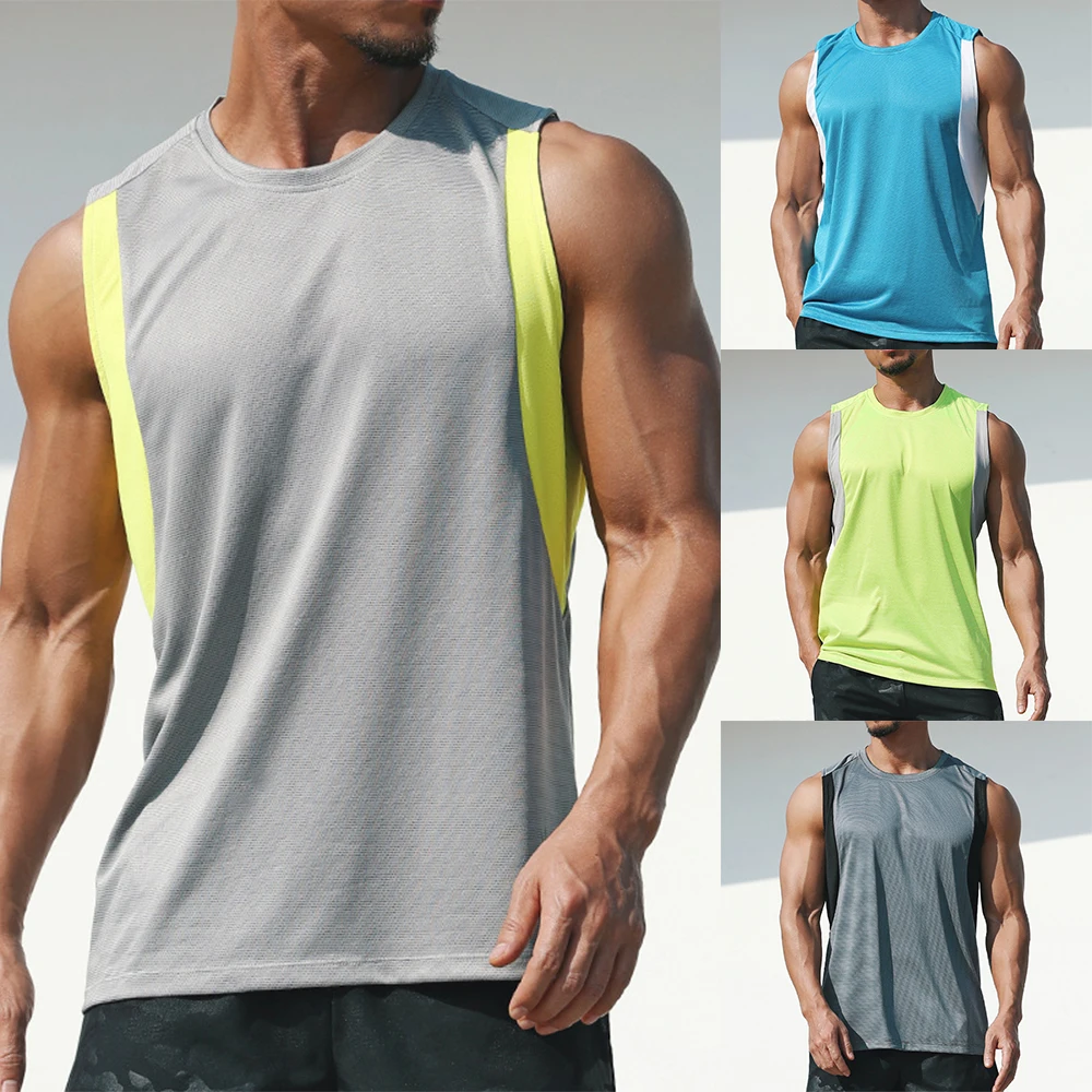 Men Fitness Gym Bodybuild Tank Top Quick Dry Workout Running Casual Sleeveless Shirt Gym Sports Singlet Muscle Vest
Men Fitness Gym Bodybuild Tank Top Quick Dry Workout Running Casual Sleeveless Shirt Gym Sports Singlet Muscle Vest