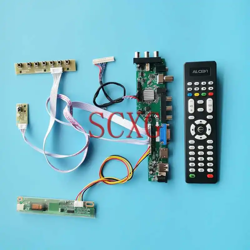3663 плата контроллера монитора DVB подходит для LTD141EA0D LTD141EACV 1-CCFL 30-контактный LVDS USB VGA AV HDMI-совместимый 14,1 "1024*768 комплект для самостоятельной сбо...
3663 плата контроллера монитора DVB подходит для LTD141EA0D LTD141EACV 1-CCFL 30-контактный LVDS USB VGA AV HDMI-совместимый 14,1 "1024*768 комплект для самостоятельной сбо...