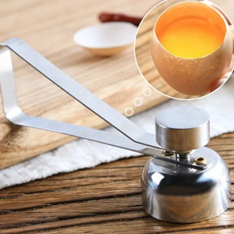 Kitchen Gadgets Accessories Stainless Steel Egg Topper Cutter Metal Egg Scissors Boiled Raw Egg Opener Creative Kitchen Tool
Kitchen Gadgets Accessories Stainless Steel Egg Topper Cutter Metal Egg Scissors Boiled Raw Egg Opener Creative Kitchen Tool