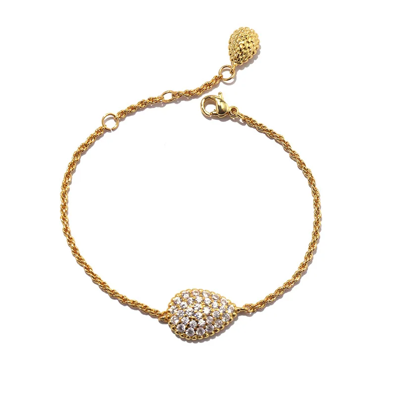 Top Famous Brand Pure 925 Sterling Silver Fine Jewelry For Women Zircon Water Drop Luxury Gold Color Bracelet Europ Design Gift
Top Famous Brand Pure 925 Sterling Silver Fine Jewelry For Women Zircon Water Drop Luxury Gold Color Bracelet Europ Design Gift