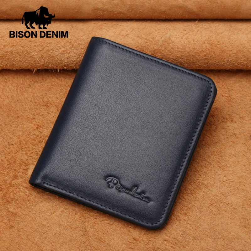 BISON DENIM 100% Genuine Leather Classic Men Wallet Mini Short Male Purse Card Holder Soft Cowskin Money Bag Brand Luxury Gift
BISON DENIM 100% Genuine Leather Classic Men Wallet Mini Short Male Purse Card Holder Soft Cowskin Money Bag Brand Luxury Gift
