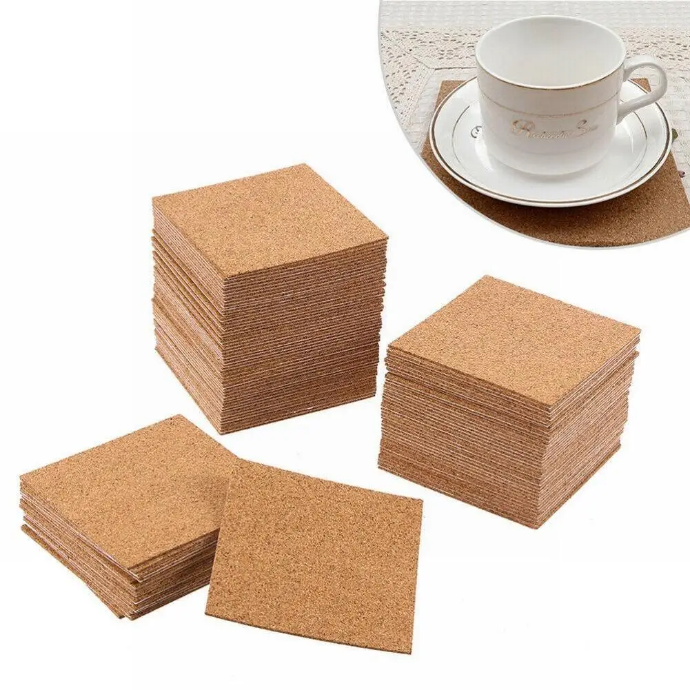 40Pcs Square Cork Mat Cork Coasters Cork Backing Sheets Self-Adhesive DIY Backing Sheet For Home Bar Coasters Decoration Crafts
40Pcs Square Cork Mat Cork Coasters Cork Backing Sheets Self-Adhesive DIY Backing Sheet For Home Bar Coasters Decoration Crafts