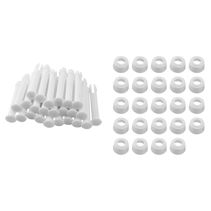 24Pcs ABS Pool Joint Pins, 6cm/2.36in Cap Set Seals for Intex Swimming Pool Replacement Parts 28270-28273
24Pcs ABS Pool Joint Pins, 6cm/2.36in Cap Set Seals for Intex Swimming Pool Replacement Parts 28270-28273