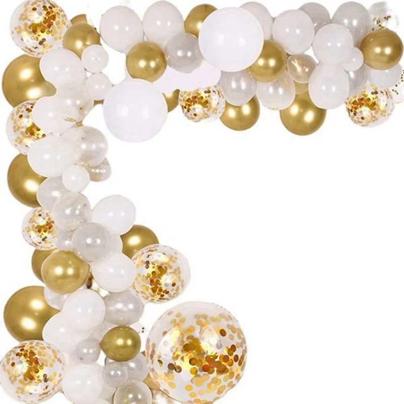 Valentine's Day Gold Balloons Arch Garland Kit Gold Sequins Balloons For Wedding Birthday Christmas Party Decor
Valentine's Day Gold Balloons Arch Garland Kit Gold Sequins Balloons For Wedding Birthday Christmas Party Decor