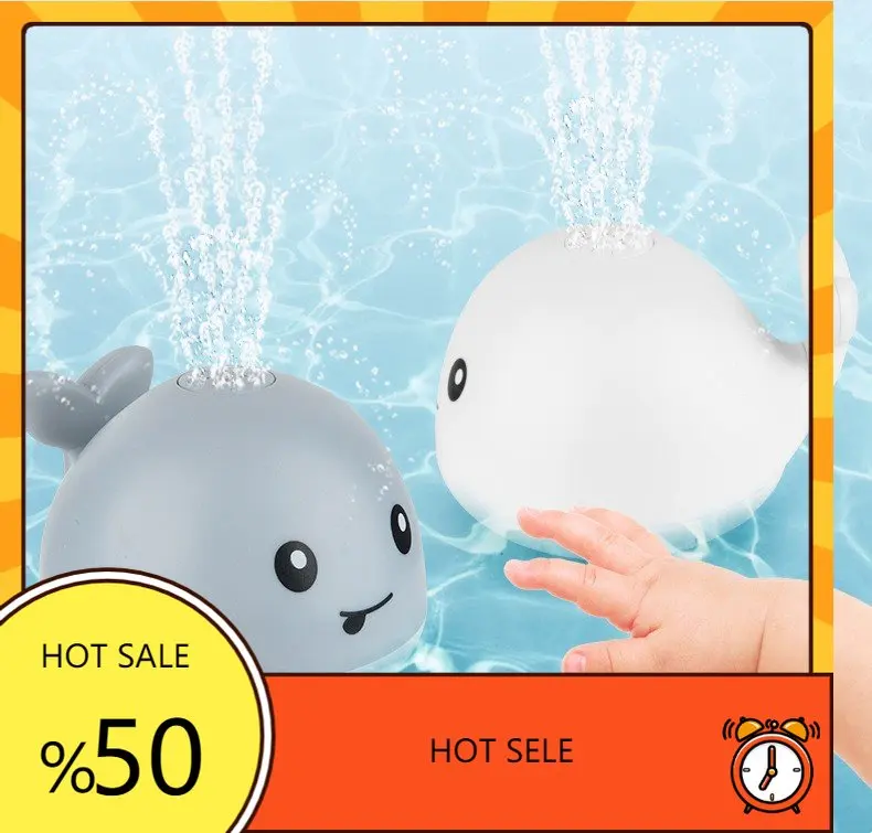 Baby Bath Toy Light Up Bath Tub Toys Whale Water Sprinkler Pool Toys for Toddlers Infants Whale Water Sprinkler Water Pool Toy
Baby Bath Toy Light Up Bath Tub Toys Whale Water Sprinkler Pool Toys for Toddlers Infants Whale Water Sprinkler Water Pool Toy
