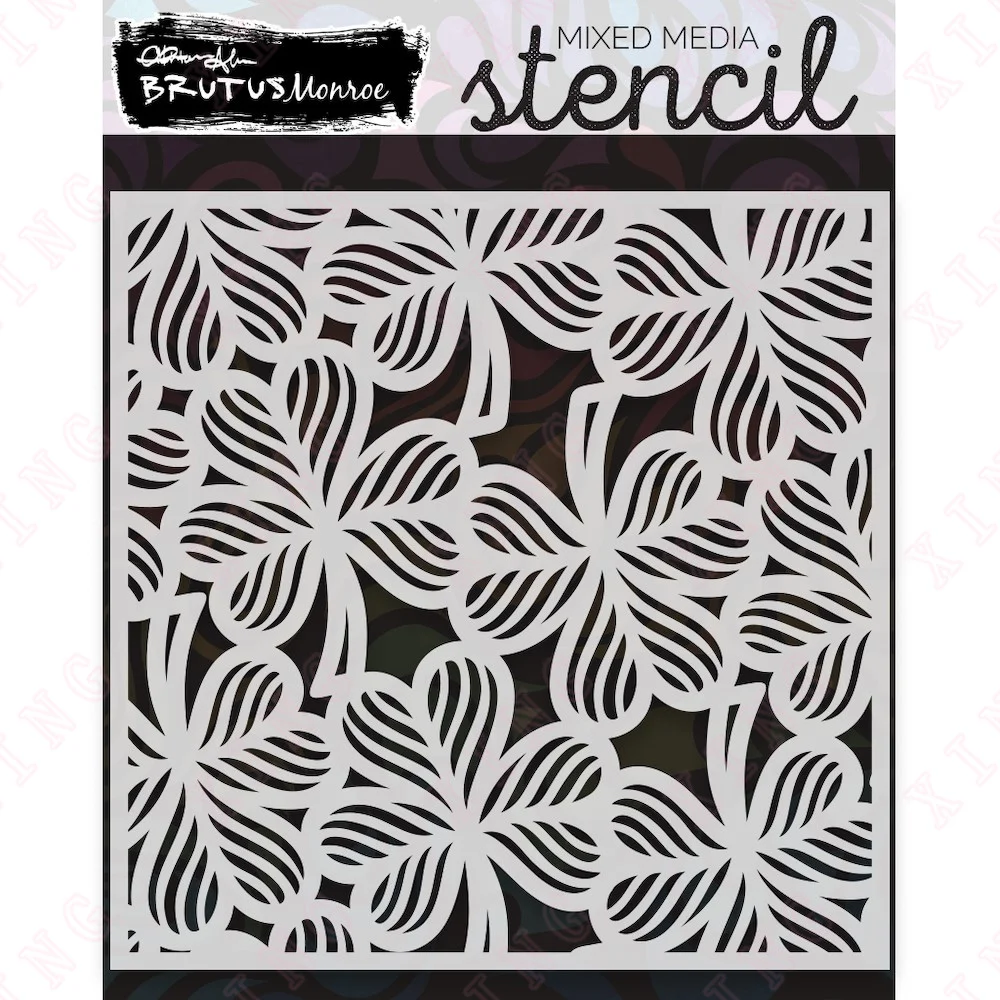 

New Lucky Clover Diy Layering Stencils Painting Scrapbook Diary Coloring Embossing Album Decorative Mold 2023 Craft Card Cut Die