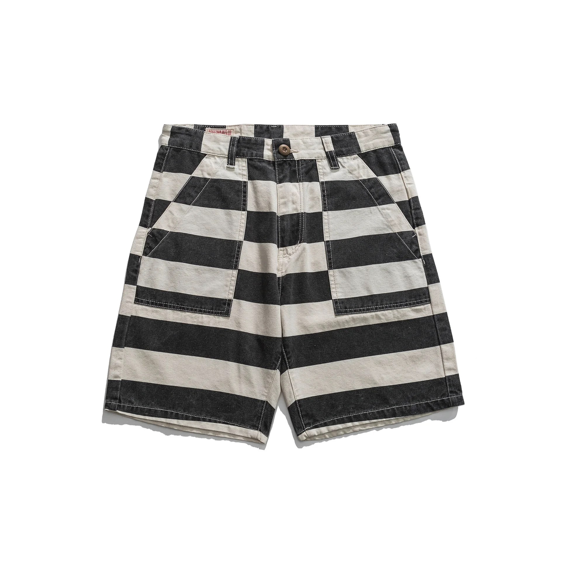 Summer Retro Motorcycle Striped Casual Shorts Tooling Multi-bag Canvas Panties Outdoor Hiking Trekking Riding Climbing Pants
Summer Retro Motorcycle Striped Casual Shorts Tooling Multi-bag Canvas Panties Outdoor Hiking Trekking Riding Climbing Pants