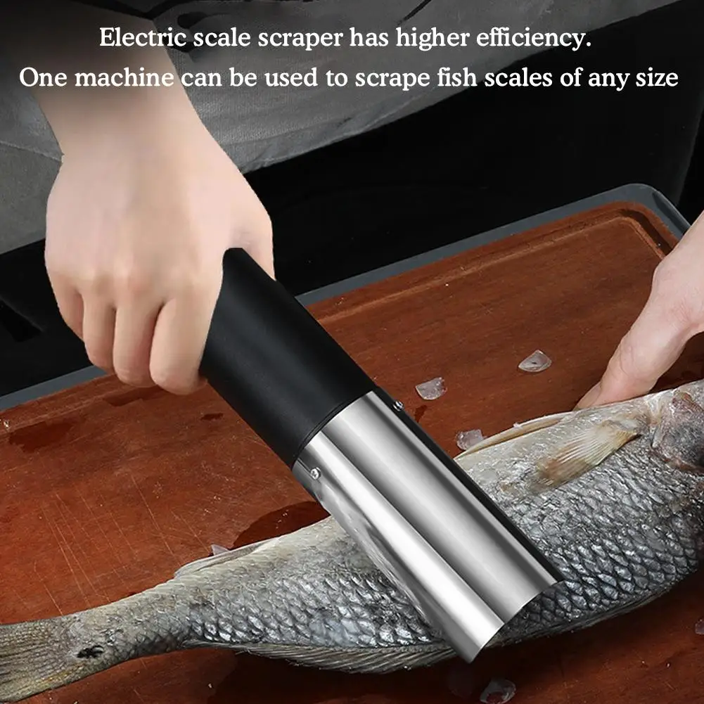 Electric Fish Cleaner Remover Battery De Seafood S Fishing Tools Kitchen Scraper Knif G6t9
Electric Fish Cleaner Remover Battery De Seafood S Fishing Tools Kitchen Scraper Knif G6t9