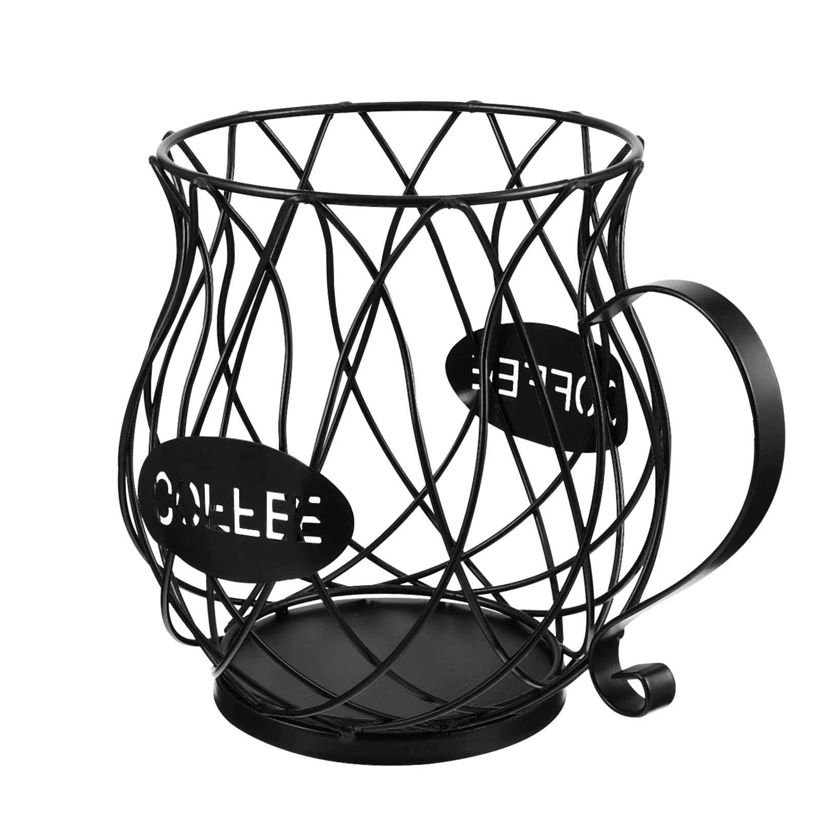 Coffee Basket Organizer Holder Storage Fruit Wire Pods Mug Kitchen Display Holders Iron K Carousel Metal Cups Box Espresso Black
Coffee Basket Organizer Holder Storage Fruit Wire Pods Mug Kitchen Display Holders Iron K Carousel Metal Cups Box Espresso Black