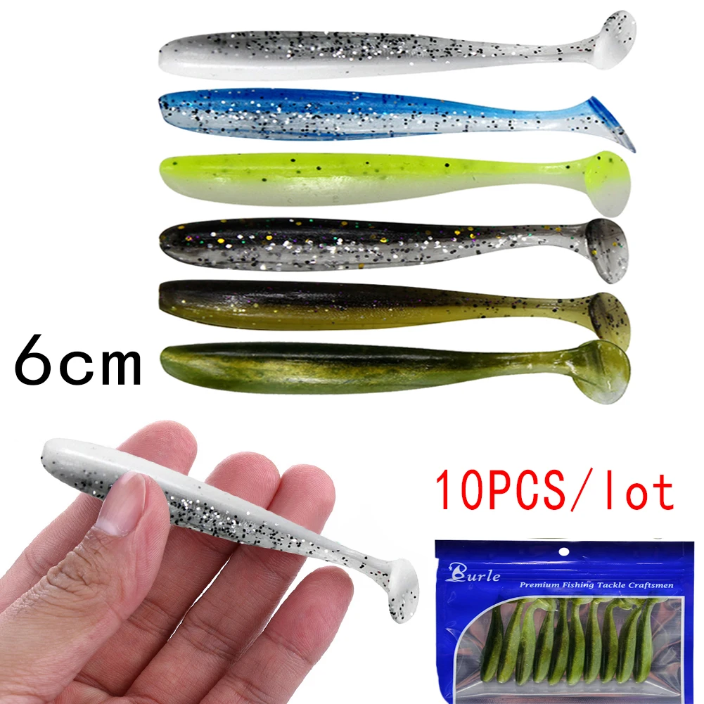 

10pcs 9cm 4.2g Easy Shiner Fishing Lures Wobblers Carp Fishing Soft Lures Silicone Artificial Plastic Baits