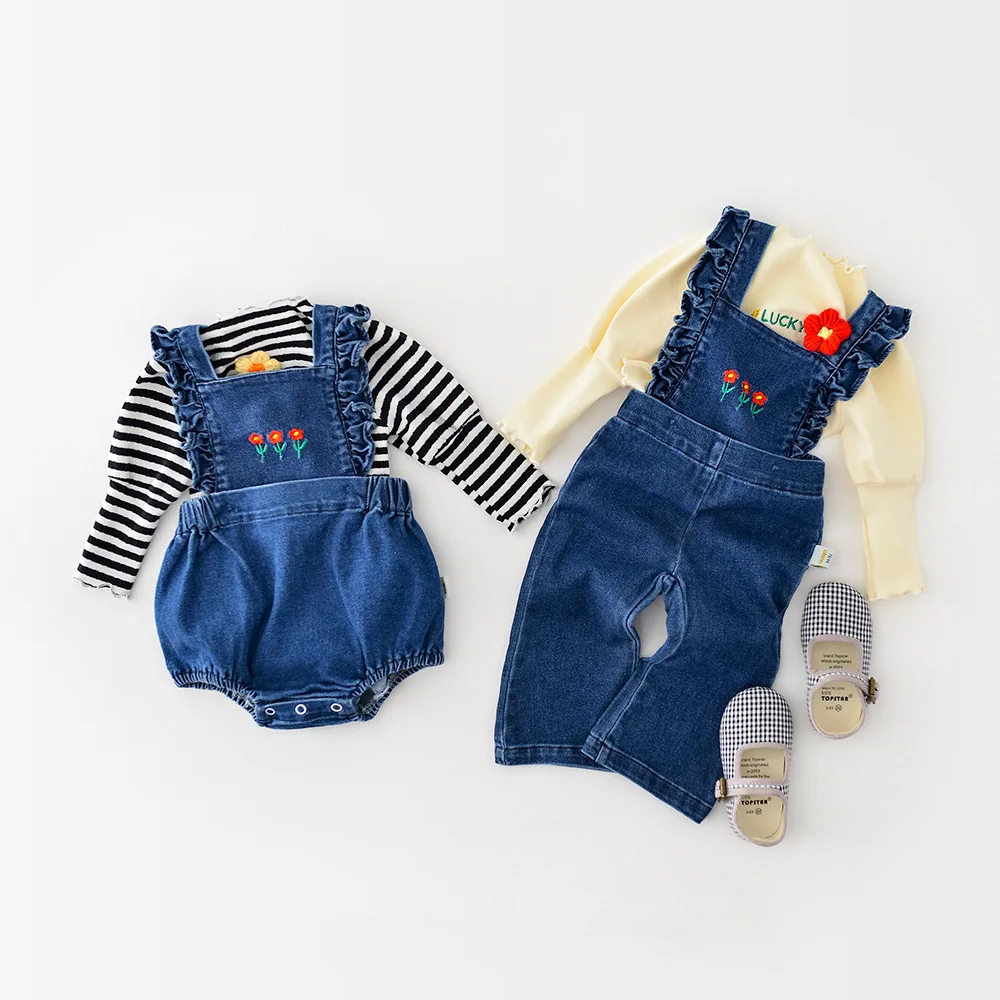 MILANCEL 2022 Autumn Baby Bodysuits Flower Embroidery Boys One Pice Big Sisters Overall
MILANCEL 2022 Autumn Baby Bodysuits Flower Embroidery Boys One Pice Big Sisters Overall