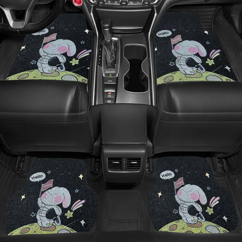 Car wire ring foot mat universal can be cut cartoon cute inside anti-fouling protection pad vehicle universal anti-skid gasket
Car wire ring foot mat universal can be cut cartoon cute inside anti-fouling protection pad vehicle universal anti-skid gasket
