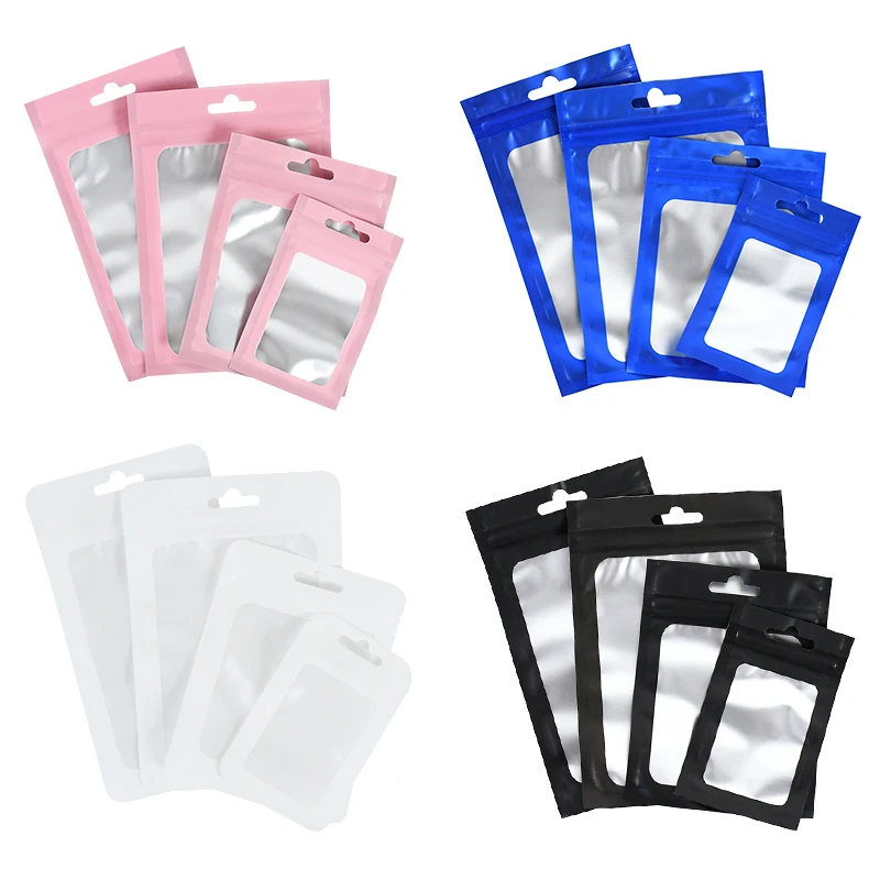 50pc Matte Ziplock Bag Plastic Aluminized Matte Film Hologram Food Package Pouch Reclosable Small Zipper Water Proof Storage Bag
50pc Matte Ziplock Bag Plastic Aluminized Matte Film Hologram Food Package Pouch Reclosable Small Zipper Water Proof Storage Bag