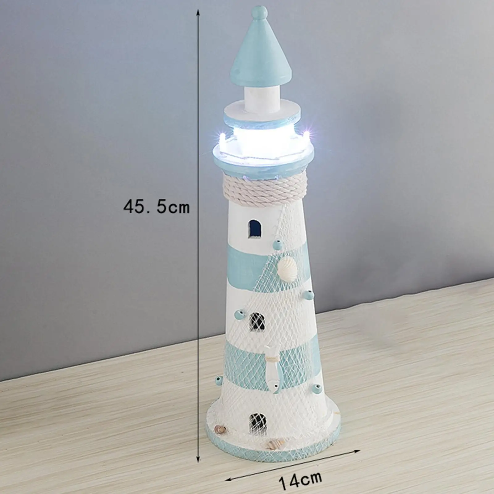 Battery Powered LED Lighthouse Tower Wooden Lighthouse Night Light for Lawn Windowsill Living Room Bathroom Ornaments
Battery Powered LED Lighthouse Tower Wooden Lighthouse Night Light for Lawn Windowsill Living Room Bathroom Ornaments