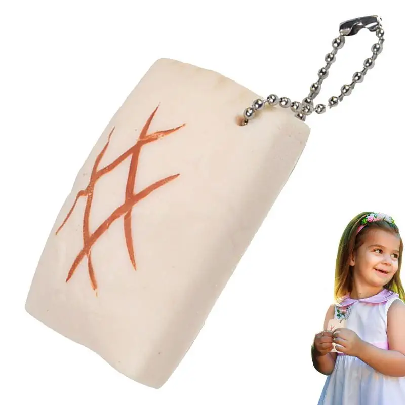 Environmental Protection Tofu Decompression Keychain Toys Fidget Sponge Pendant Realistic Food Rice Cake Novelty Gadget for Kids
Environmental Protection Tofu Decompression Keychain Toys Fidget Sponge Pendant Realistic Food Rice Cake Novelty Gadget for Kids