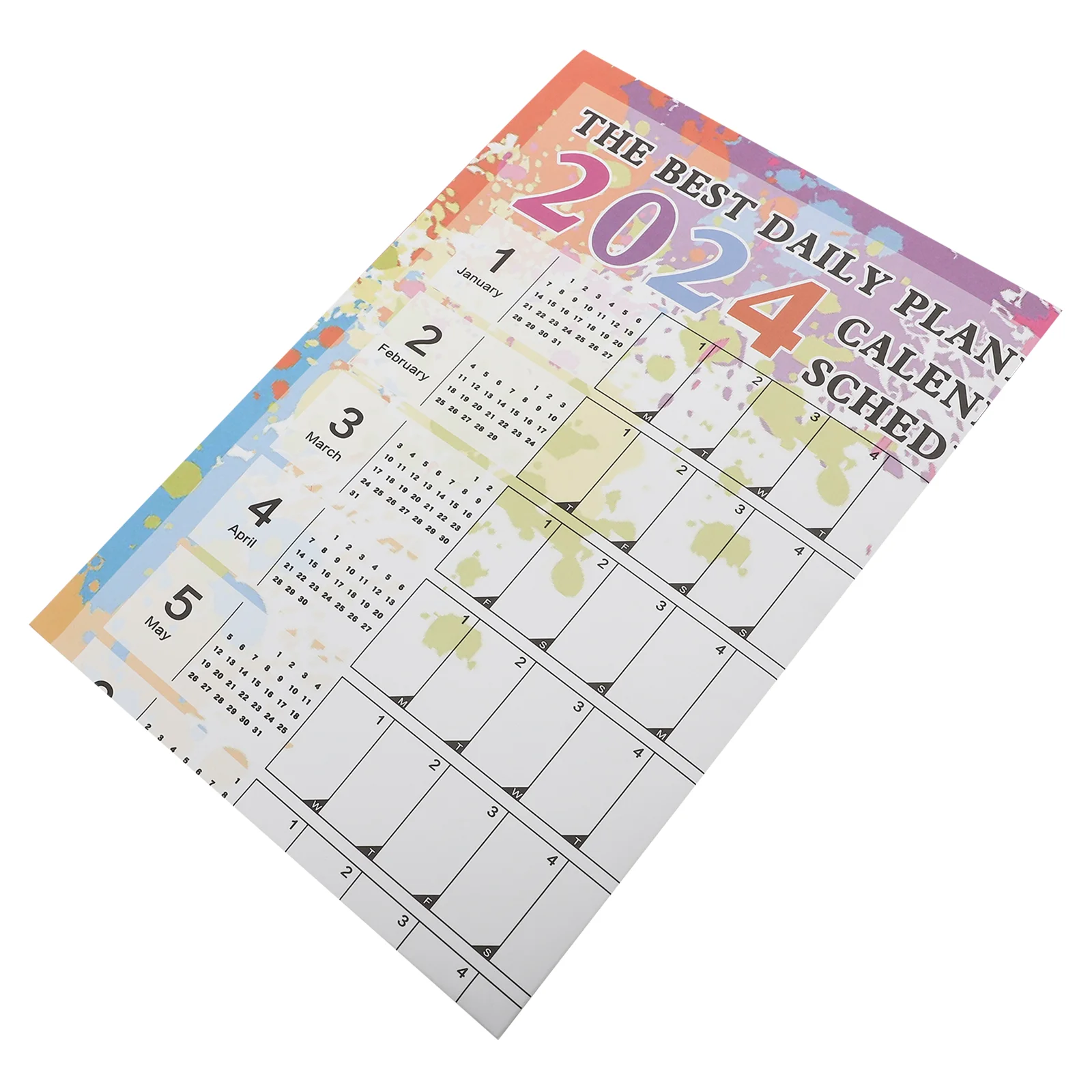 2024 Wall Calendar Planner Office Schedule English Daily Planning Year Multipurpose
2024 Wall Calendar Planner Office Schedule English Daily Planning Year Multipurpose