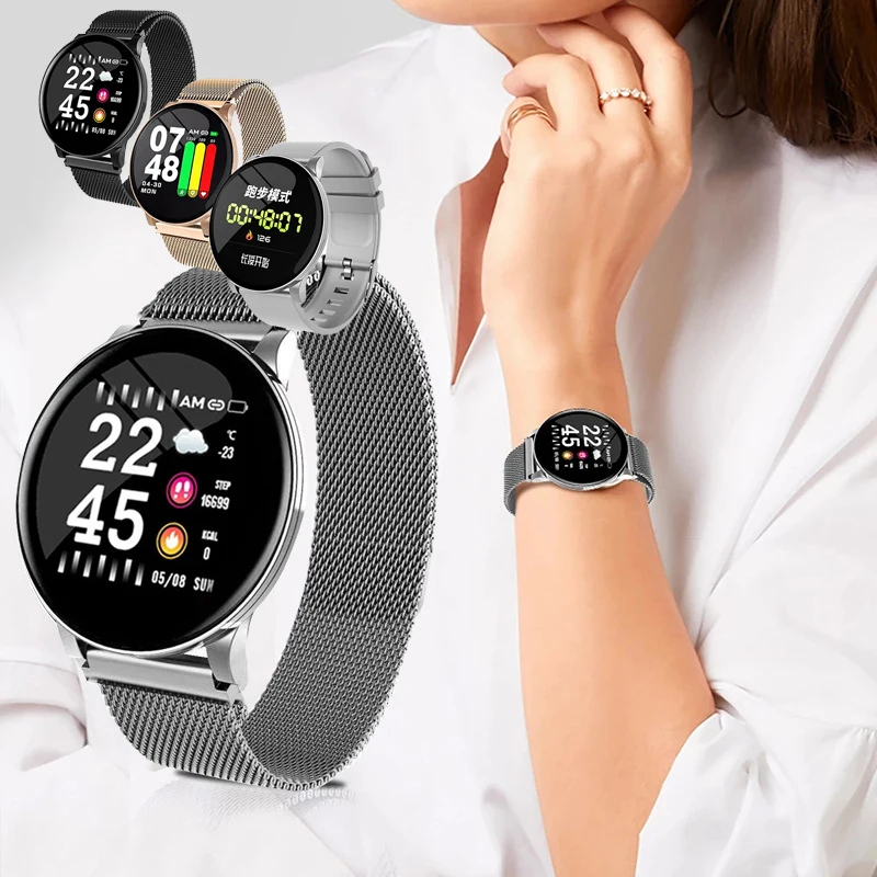 W8 Smart Watch Men Women Round Sports Waterproof Smartwatch Fitness Tracker Blood Pressure Monitor for Android IOS Xiaomi
W8 Smart Watch Men Women Round Sports Waterproof Smartwatch Fitness Tracker Blood Pressure Monitor for Android IOS Xiaomi